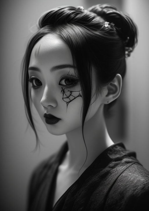 00206-2062115559-yoshitaka amano blurred and dreamy realistic three quarter angle portrait of a young woman with black lipstick and black eyes we.png